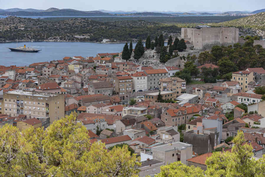 Croacia - Sibenik 41 - fortaleza de San Miguel